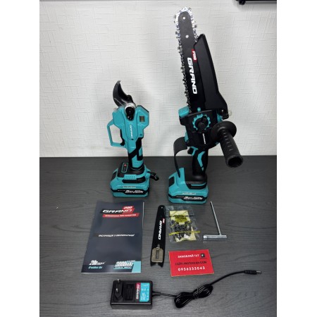 Набір акумуляторних інструментів Grand №2 G – ULTRA (АПЦ-8М/3-2 + СА-40F/20BL-base) 